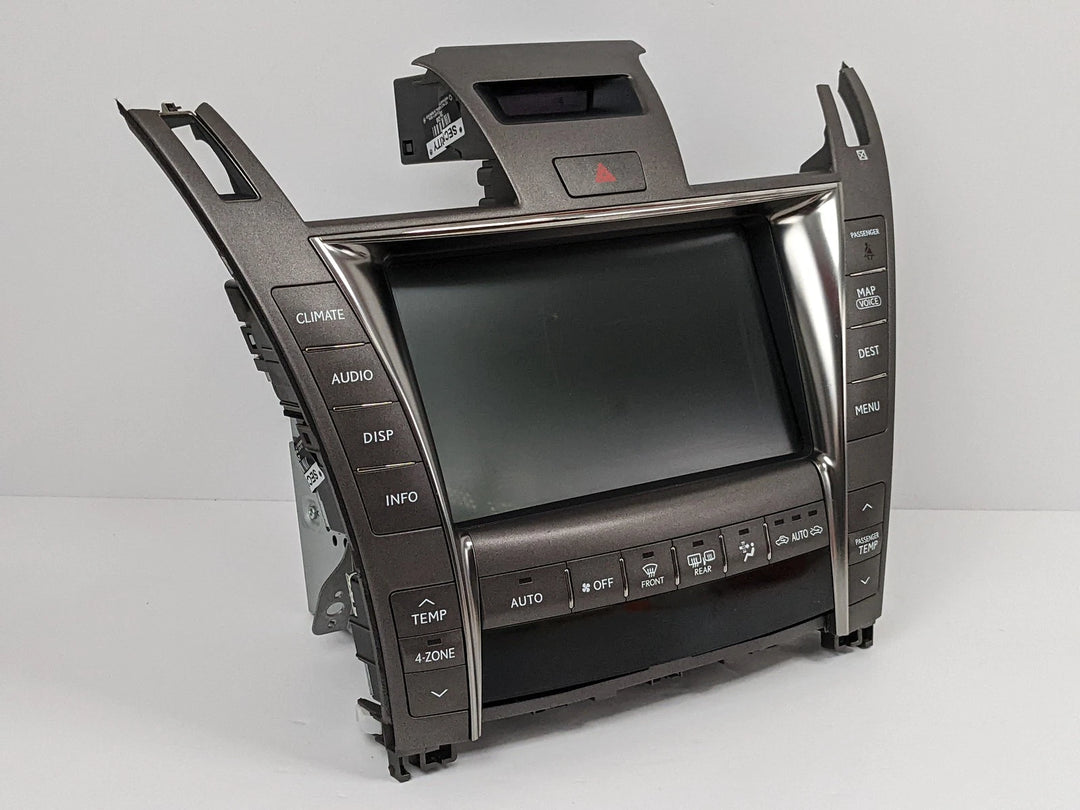 2007-2009 Lexus LS460 LS600h Navigation Audio Display and Climate Control 86430-50080 OEM - product image