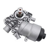 Oil Filter Housing with Oil Cooler 059115389K for 2010-2018 Audi Q7, Q5, A6, A8, VW Touareg and Porsche Cayenne 3.0L TDI