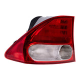Tail Light For 2009-2011 Civic Sedan Quarter Mounted Left 33551SNAA51 HO2818138 7222-0236L - product image