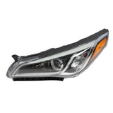 Halogen Headlight Pair without LED for 2015-2017 Hyundai Sonata HY2502183 – product image 3