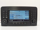 06-08 Mercedes W164 ML GL Comand Head Unit Navigation Radio CD Player Display A1648704089 OEM - product image