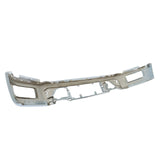 Chrome Steel Front Bumper without Sensor Holes for 2024-2025 Ford F-150