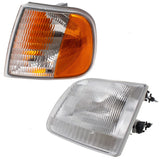 Brock Headlight and Park/Signal Light 4 PC Set For F-150 F-250 LD Expedition 3221-0022LR_3223-0028LR - product image