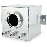 Fuel Surge Tank for Fuel-Injected Engines, 2L Aluminum with External Fuel Pump and 6AN Fittings