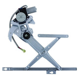Power Window Regulator W/Motor For Honda Civic 88-91 72250SH4S02 741-560 F Left PPWPR0969LM – front view