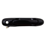 Fits 98-03 Toyota Sienna Van Drivers Outside Exterior Front Black Door Handle ADS2377L - product image
