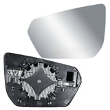 Left Side Door Mirror Glass Heated for 18-24 Chevrolet Equinox GMC Terrain GM1320560 - view 1
