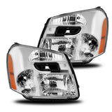 Chrome Halogen Headlight Pair for 2005-2009 Chevrolet Equinox GM2503254