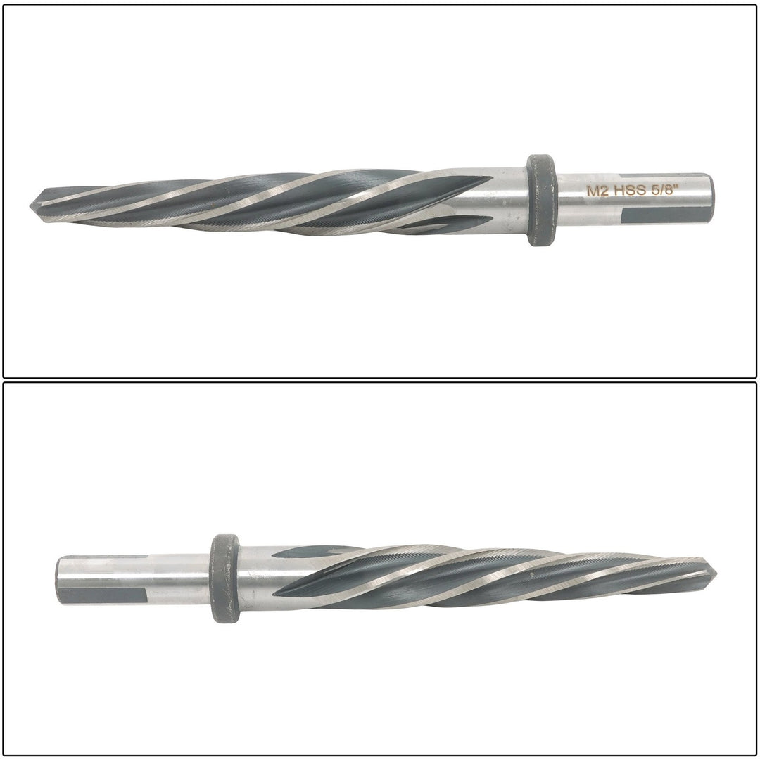 5/8 Inch M2 HSS Taper Reamer for Metal Wood and Plastic
