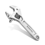 WORKPRO 4 Inch Adjustable Wrench with Inch and Metric Scale