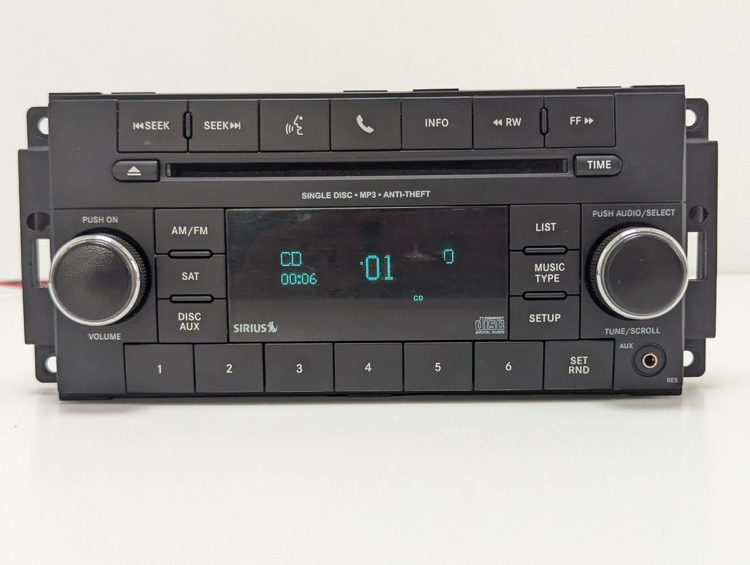 2012-2017 Chrysler Dodge Jeep CD Player Audio Radio Display Screen P05091197AE OEM - product image