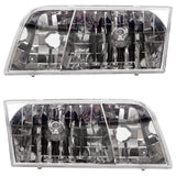 Headlight For 1998-2011 Crown Victoria Set 4W7Z13008B FO2503200 3221-0025LR - product image