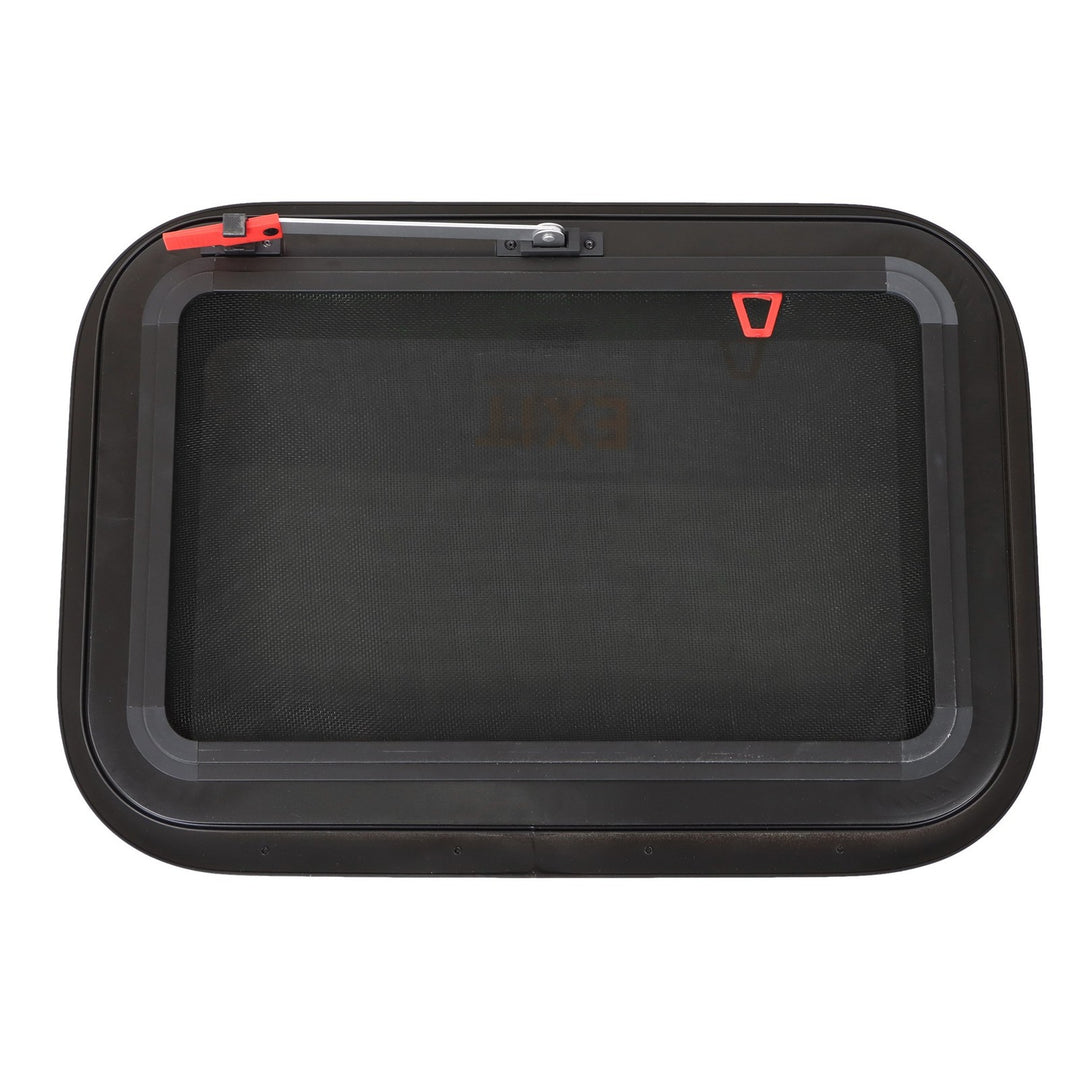 22 x 15 Inch RV Emergency Exit Push Out Window with Screen