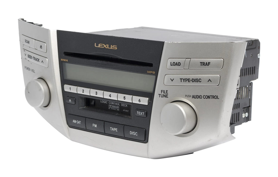 2007-2009 Lexus RX350 OEM AM/FM Radio Single-Disc CD Player MP3 86120-0E070 AP6867 - product image