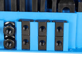 58-Piece 1/2 Inch T-Slot Clamping Kit with 3/8-16 Studs