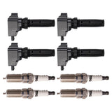 Ignition Coil & Spark Plug Kit for 2019-2023 Ford Transit Connect, Ranger, Edge, Escape & Explorer