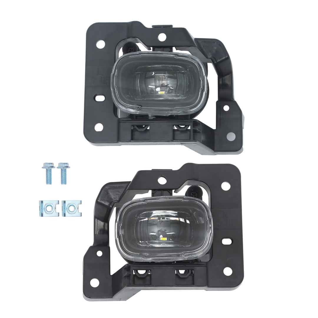 LED Fog Light Pair Clear for 2023-2024 Nissan Pathfinder 261508990D 261558990D