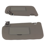 Sun Visors with Light for 2013-2019 Nissan Sentra, Beige Pair 96401-3SG8A