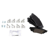 Rear Ceramic Brake Pad & Rotor Kit for Toyota Camry, RAV4, Avalon, C-HR & Lexus ES, NX, UX
