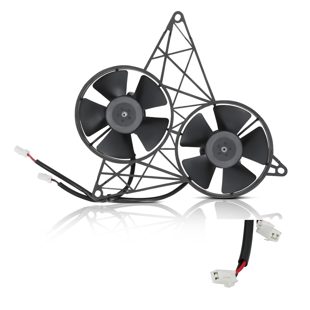 Radiator Cooling Fan with Bracket for 2004-2013 Harley-Davidson V-Rod 26724-04