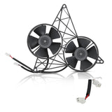 Radiator Cooling Fan with Bracket for 2004-2013 Harley-Davidson V-Rod 26724-04