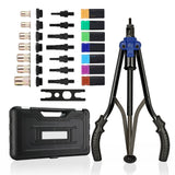 WORKPRO 79-Piece 15 Inch Rivet Nut Tool Kit Metric and SAE 023019