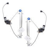 Power Window Regulators with Motors for 08-11 Subaru Impreza & WRX Front Set 9552-0104LR - product image