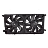 Dual Cooling Fan fits Cadillac DeVille Oldsmobile Aurora Motor & Shroud Assembly 1661-1010 - product image