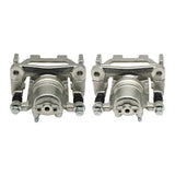 Rear Brake Caliper Pair with Brackets for 2009-2023 Nissan Murano 2013-2020 Pathfinder Infiniti QX60 19-B6036 19-B6037