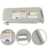 Sun Visor LH Driver Side Light Gray for 2010-2022 Toyota 4Runner 74320-35A91-B1
