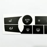 Temperature Climate Control Button Decals Stickers For Bmw X5 2007-2013 - product image 5
