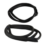 Front Door Weatherstrip Seal Pair for Jeep Wrangler 55395274AW 55395275AW