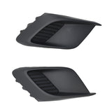 Fog Light Cover Pair Textured for 2014-2016 Mazda 3 BHN1-50-C11A BHN1-50-C21A