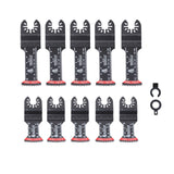 Oscillating Multi Tool Japanese Tooth Saw Blades 10 Pack Extra Long