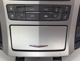 2009-2014 Cadillac CTS Radio CD Audio Climate Control Bezel Clock 14780413 OEM - product image