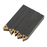 3/8 Inch Indexable Turning Tool Set 5 Piece with TCMT Inserts