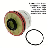 Car Diesel Fuel Filter Element 1770A233 For Mitsubishi Pajero Montero For Toyota – product image