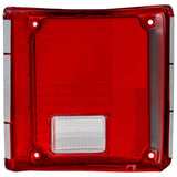 Tail Light Lens for 1975-1986 C10 Lens with Chrome Trim Left 5968329 1975-1986 C20 1222-0009L - product image