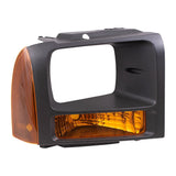 Park/Signal/Side Marker for 2005-2007 F-250 Super Duty Black Bezel Right 3223-0045R - product image