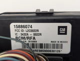 2009-2012 Chevy Colorado GMC Canyon Hummer H3 Body Control Module BCM 15886074 OEM - product image