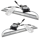 4 Pc Power Window Regulators & Motors fit 2007-2017 Jeep Wrangler 18 Wrangler JK 2552-7124C4 - product image