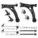 Front Suspension Kit with Lower Control Arms for 2009-2013 Toyota Corolla Matrix 1.8L