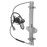 Window Regulator with Motor For 2001-2005 Civic Coupe 4 Pins Front Left HO1350124 7552-6240L - product image