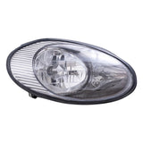 Headlight For 1996-1998 Taurus with Chrome Smooth To 6/10/98 Set F6DZ13008A 3221-0018LR - product image