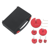 PVC Pipe Reamer Kit 6 Piece 0.75 to 4 Inch for 1/2 Inch Drills