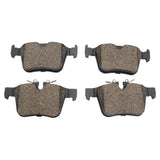 Rear Ceramic Brake Pad Set for 2017-2019 Jaguar F-Pace & 2016-2020 Range Rover Evoque