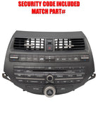 2008 2009 Honda Accord 6 Disc CD MP3 Player Radio AC Climate Control OEM 39101-TE0-A611-M1 - product image
