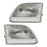 Halogen Headlight Pair for 1997-2004 Ford F-150, F-250 and Expedition