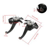 Front Steering Knuckle and Hub Assembly Pair for 2006-2010 Hyundai Sonata LK105 LK106