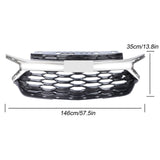 Chrome Black Front Grille Assembly for 2024-2026 Chevrolet Trailblazer RS 42883408